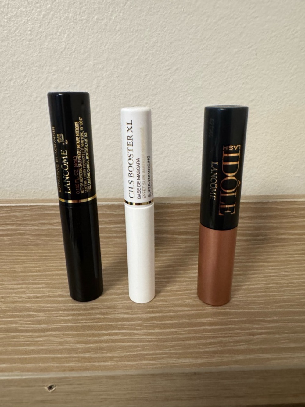Lancôme Mascara Trio in Black, White, Bronze